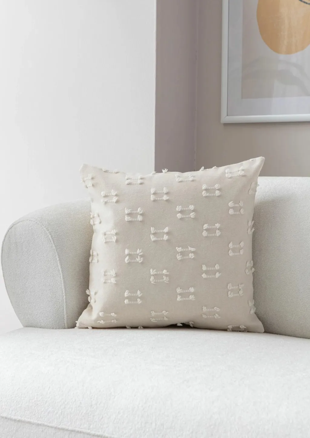 Jastëkë mbulesë krem Evila Originals, Tuffet v9 - 2
