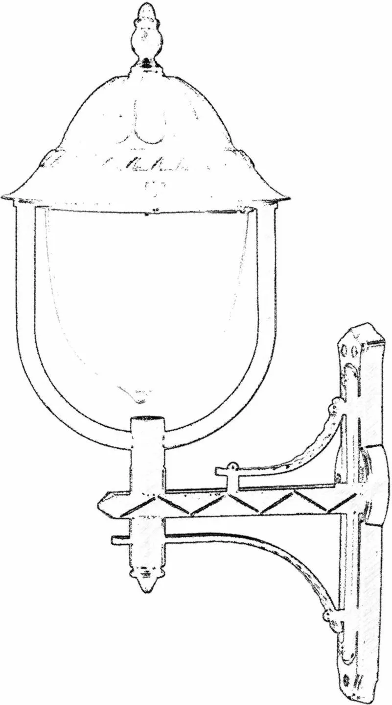 Llambë muri për jashtë, Opviq, BAP-68212-BSY - 2