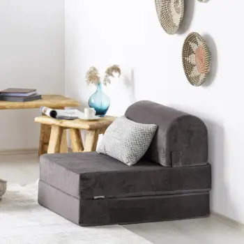 Krevat-kolltuk një vendësh, Atelier del Sofa, Magic, antracit