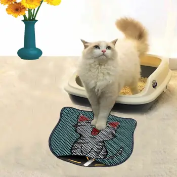 Tapet për rërë mace, Paws & Whiskers, Kdkafa0153, shumëngjyrësh, 40x50cm