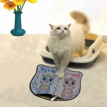 Tapet për rërë mace, shumëngjyrësh, Paws & Whiskers, Kdkafa0197, 40x50cm
