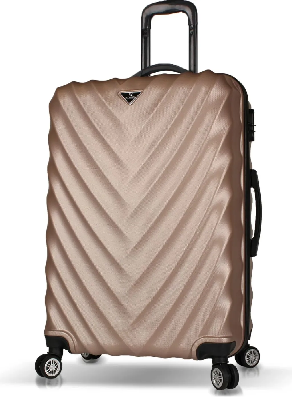 Valixhe udhëtimi ngjyrë ari, Zoozie Bags, 7071 - 1