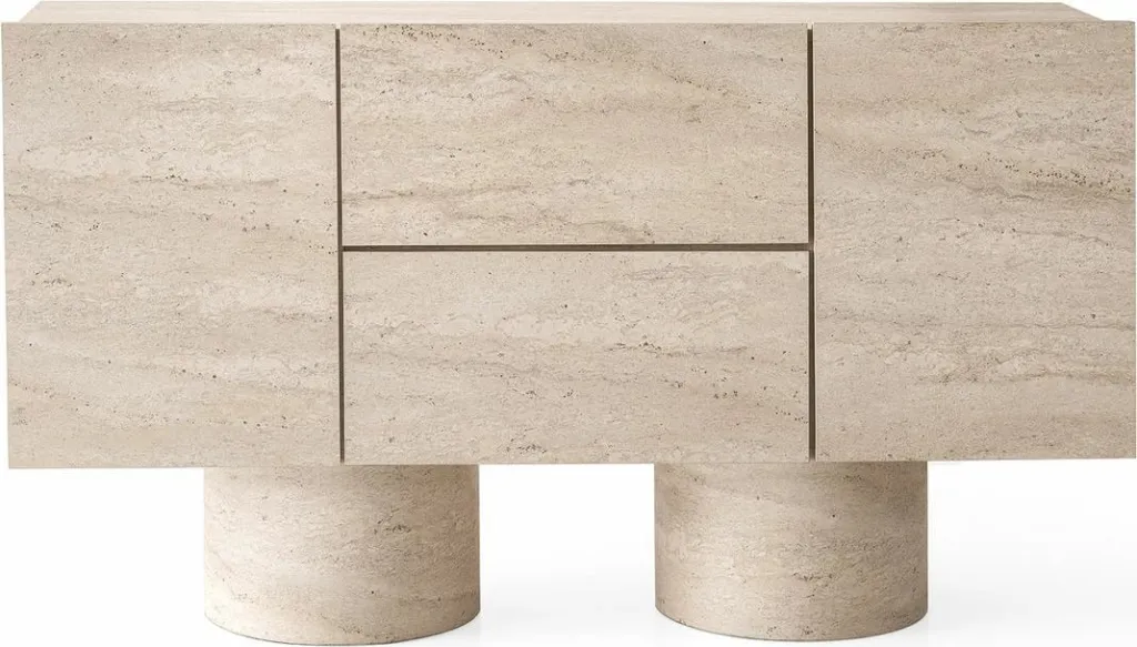 Konsol Skye Decor, ngjyrë travertine, H.Konsol - 6001 - 1