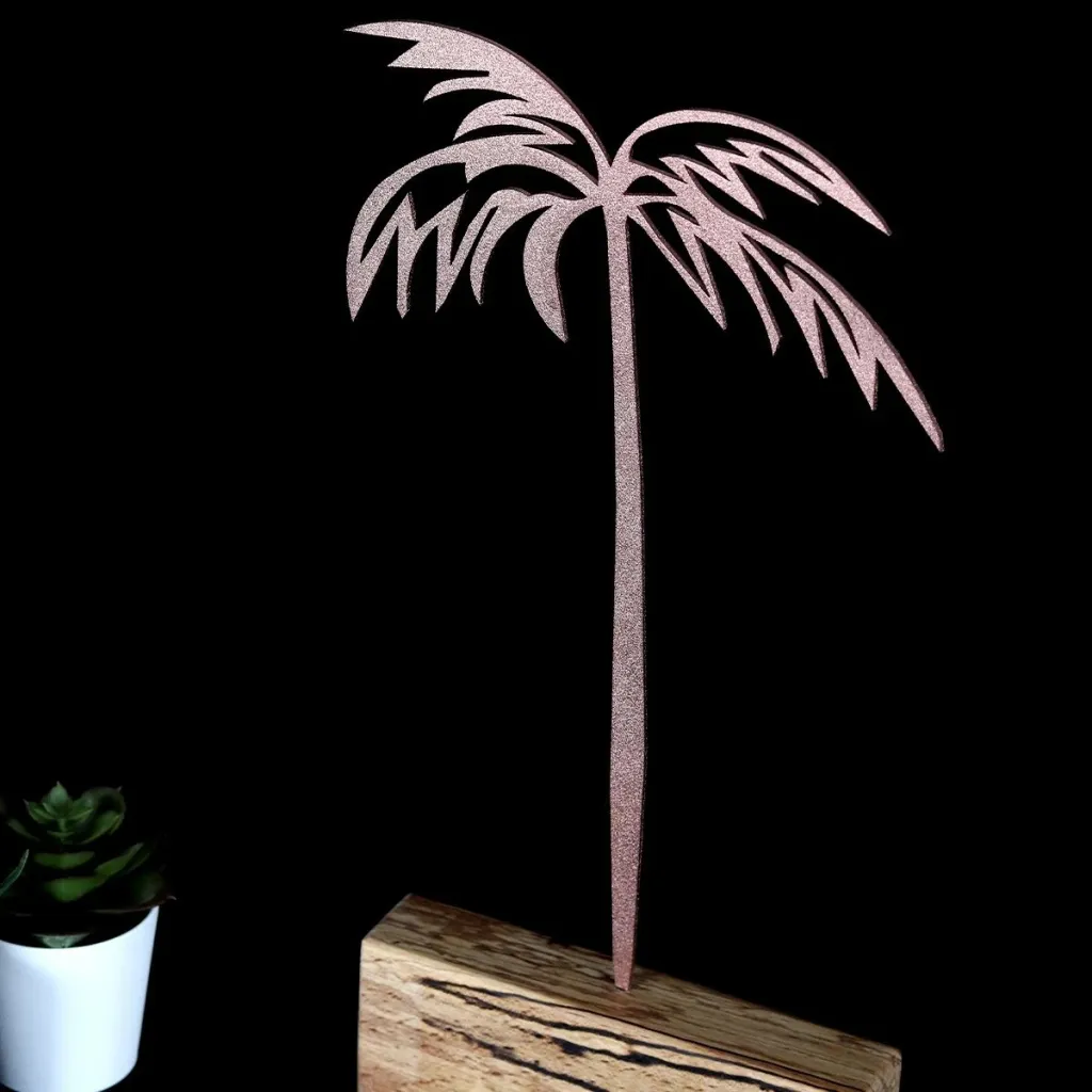 Dekor palmë prej bronzi, Evila Originals - 2