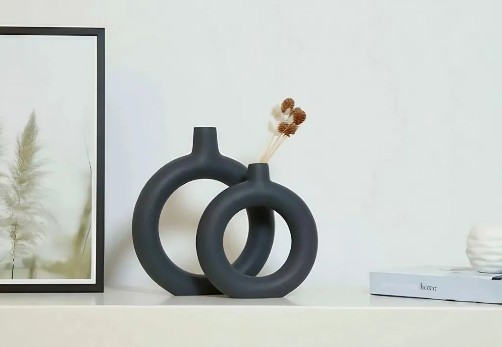 Set vazo Evila Originals, anthracite, CY0164, 2 copë - 1