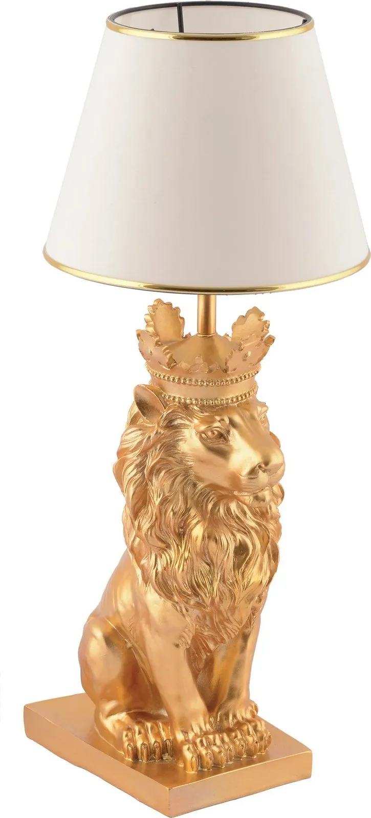 Llambë tavoline Opviq, Lion King, e bardhë dhe argjend - 3