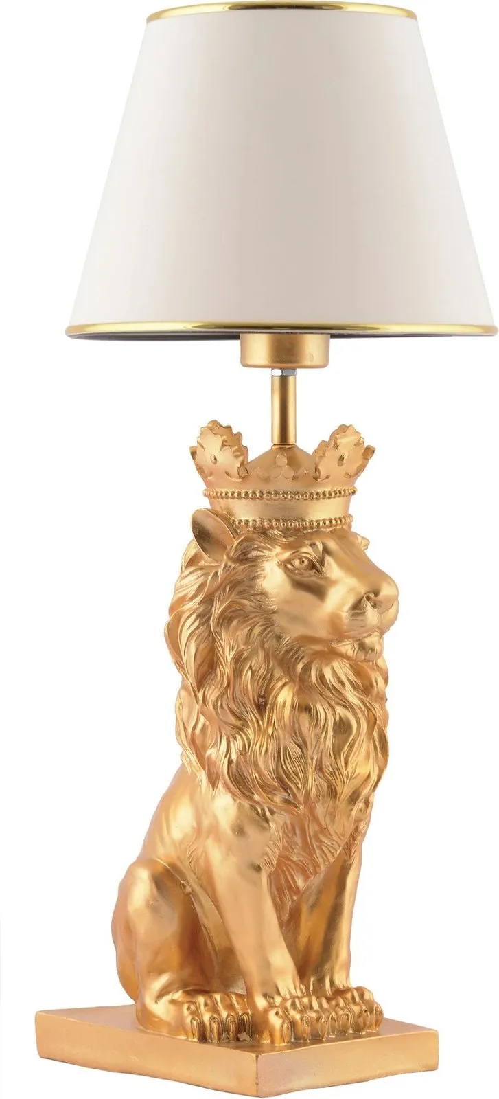 Llambë tavoline Opviq, Lion King, e bardhë dhe argjend - 5