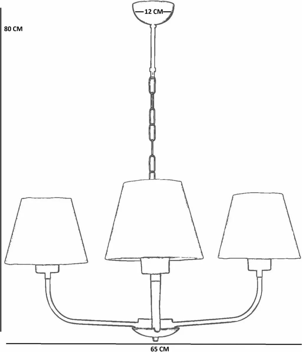 Llambadar Opviq, 8983-3, bezhë dhe ari - 4