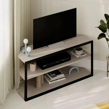 Komodë TV Skye Decor, ngjyrë mocha e çelët, Echo