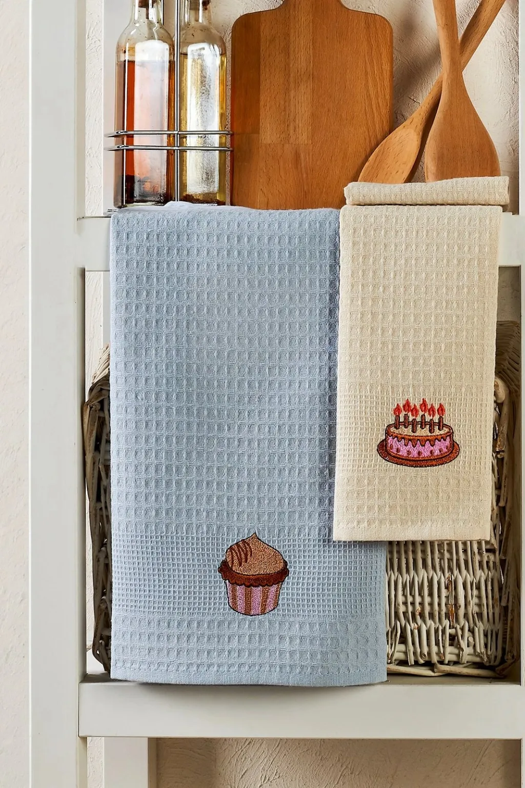 Set peshqirësh kuzhine (6 copë), Mijölnir, Cake - 5