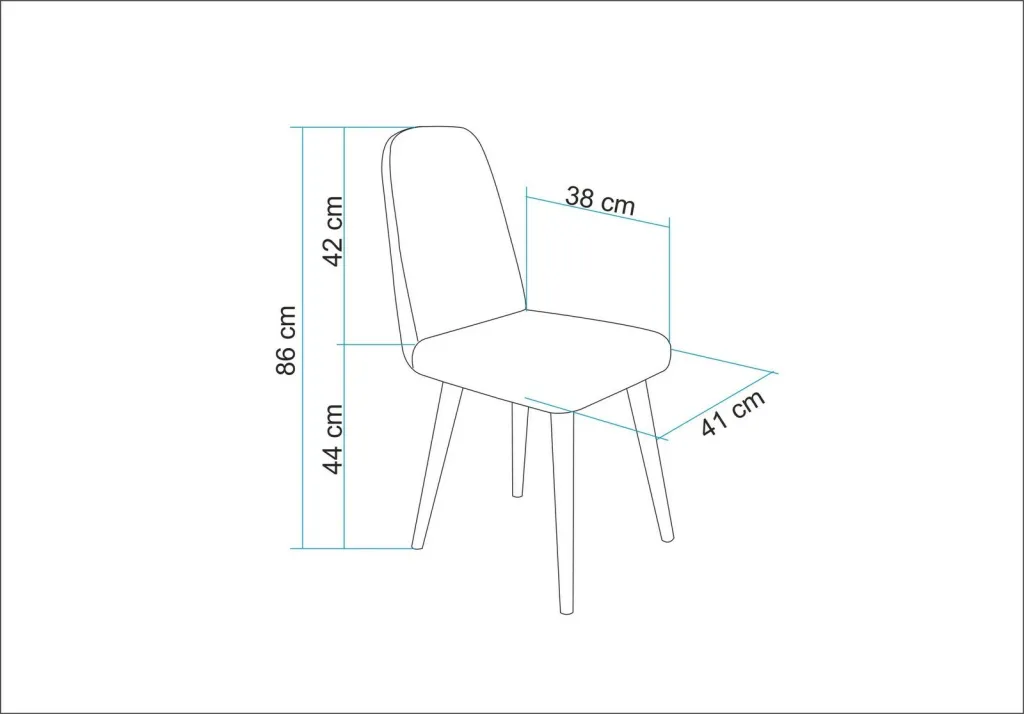 Karrige Skye Decor, Vina Mini 1053, lis dhe antracit - 3