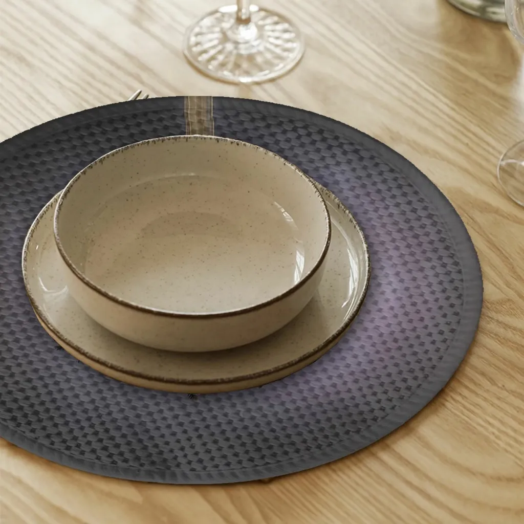 Set 4 copë mbrojtëse tavoline Hermia Concept, shumëngjyrëshe, 37cm - 2