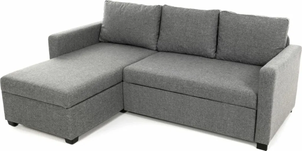 Kënd-sofë krevate Atelier del Sofa, ngjyrë gri e çelët, Kado - 11
