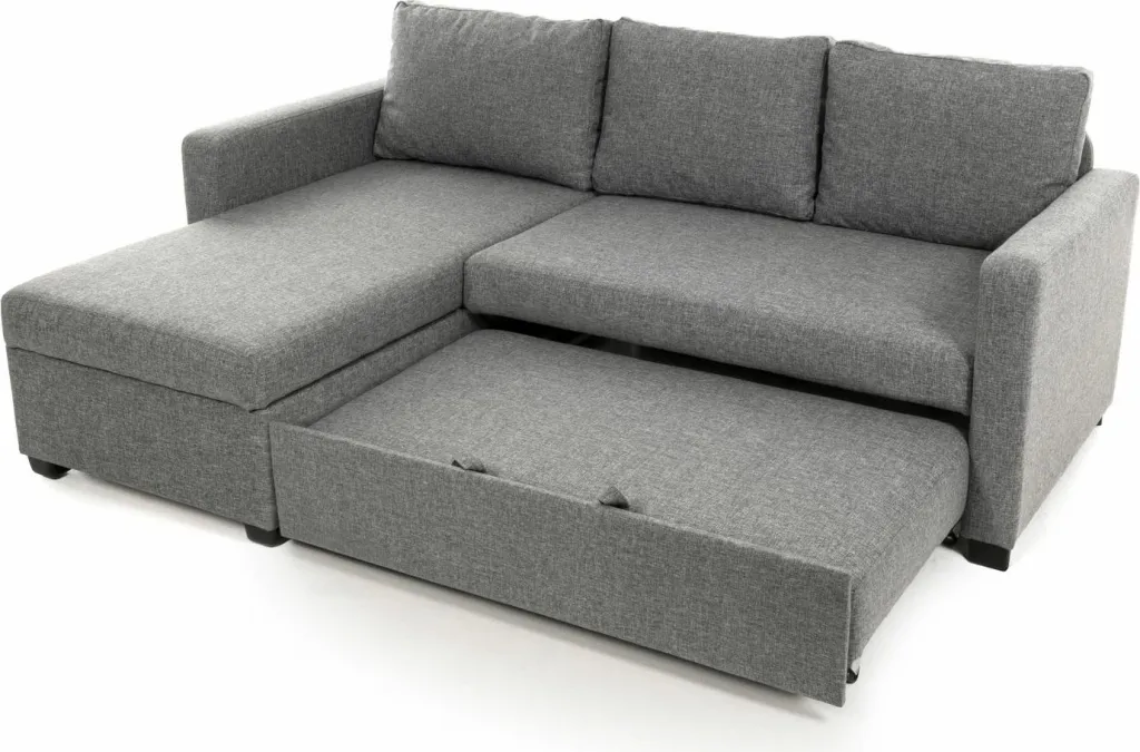 Kënd-sofë krevate Atelier del Sofa, ngjyrë gri e çelët, Kado - 14