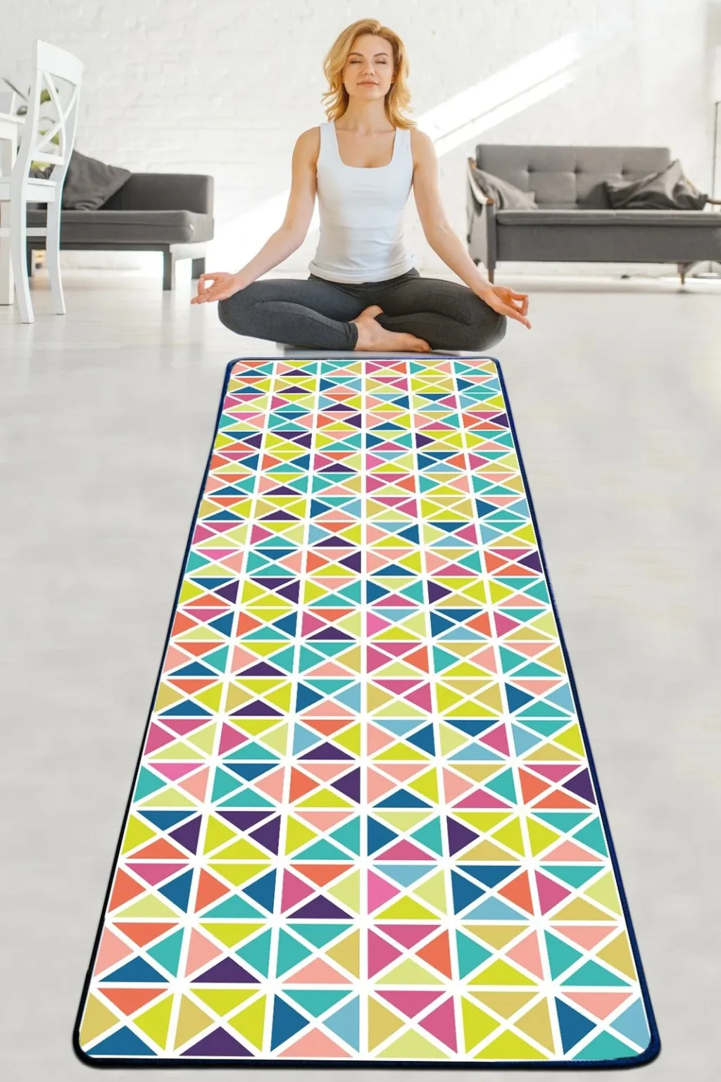 Qilim yoga, Vital And Vivid, shumëngjyrësh, 60x200cm - 1