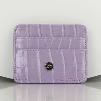 Portofol lëkure, ngjyrë lejla, Zoozie Bags, 2491