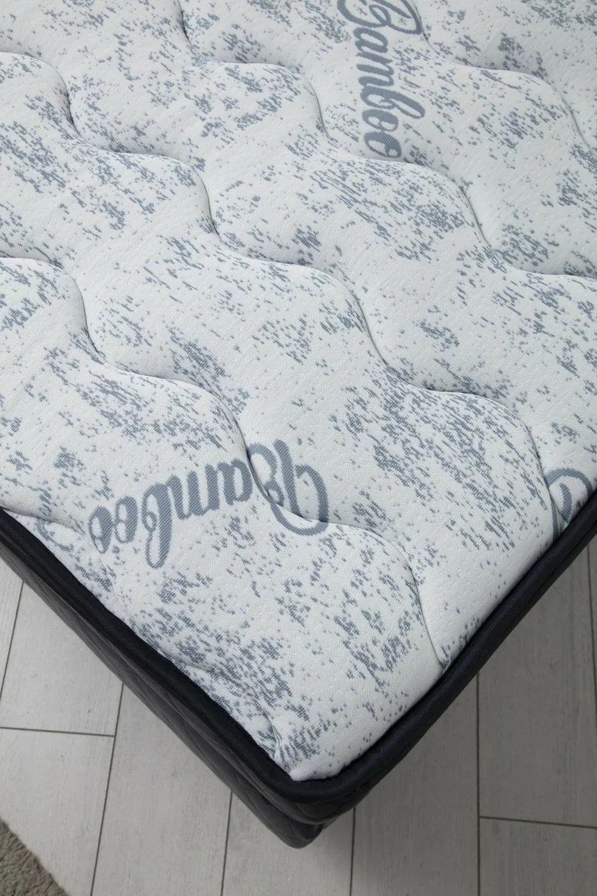 Set dyshek dopio, bazë dhe shtrat, Skye Decor Sonata, 140x200, anthracite - 3