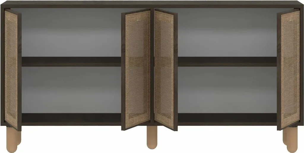 Konsol Leıla, ngjyrë arre, Skye Decor - 5