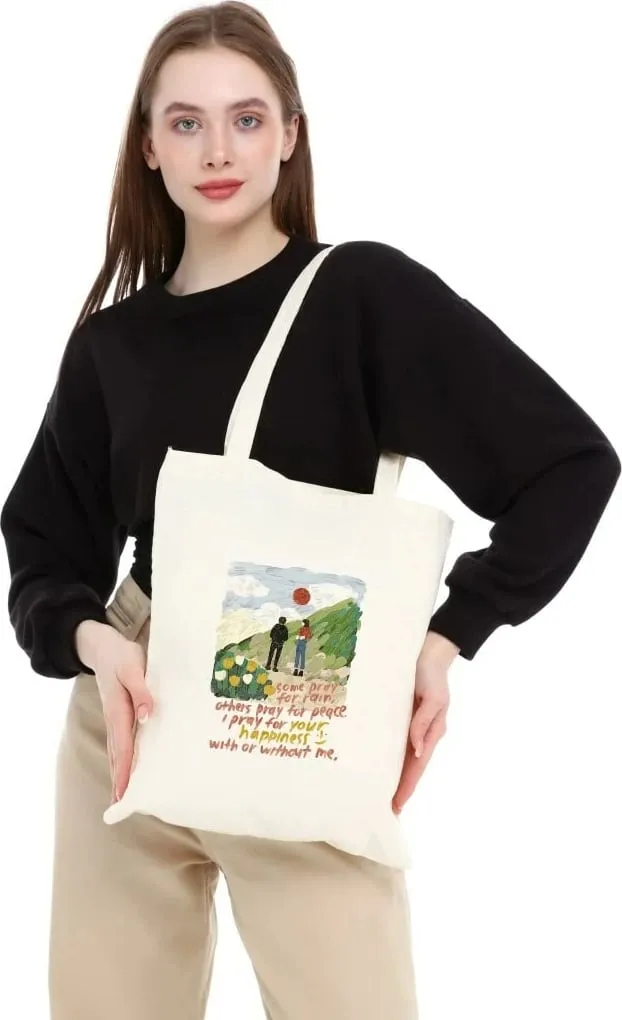 Torbë Tote Zoozie Bags, krem, 0374 - 3