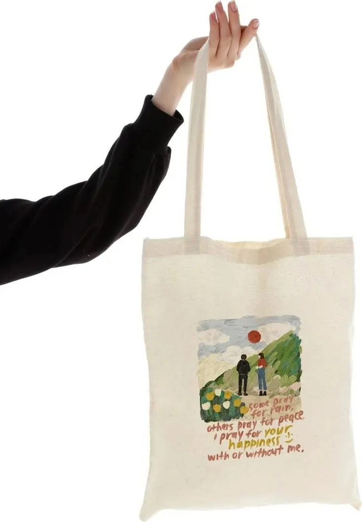 Torbë Tote Zoozie Bags, krem, 0374 - 6
