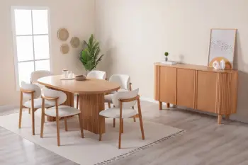 Konsol Skye Decor, ngjyrë ahu, Lugias