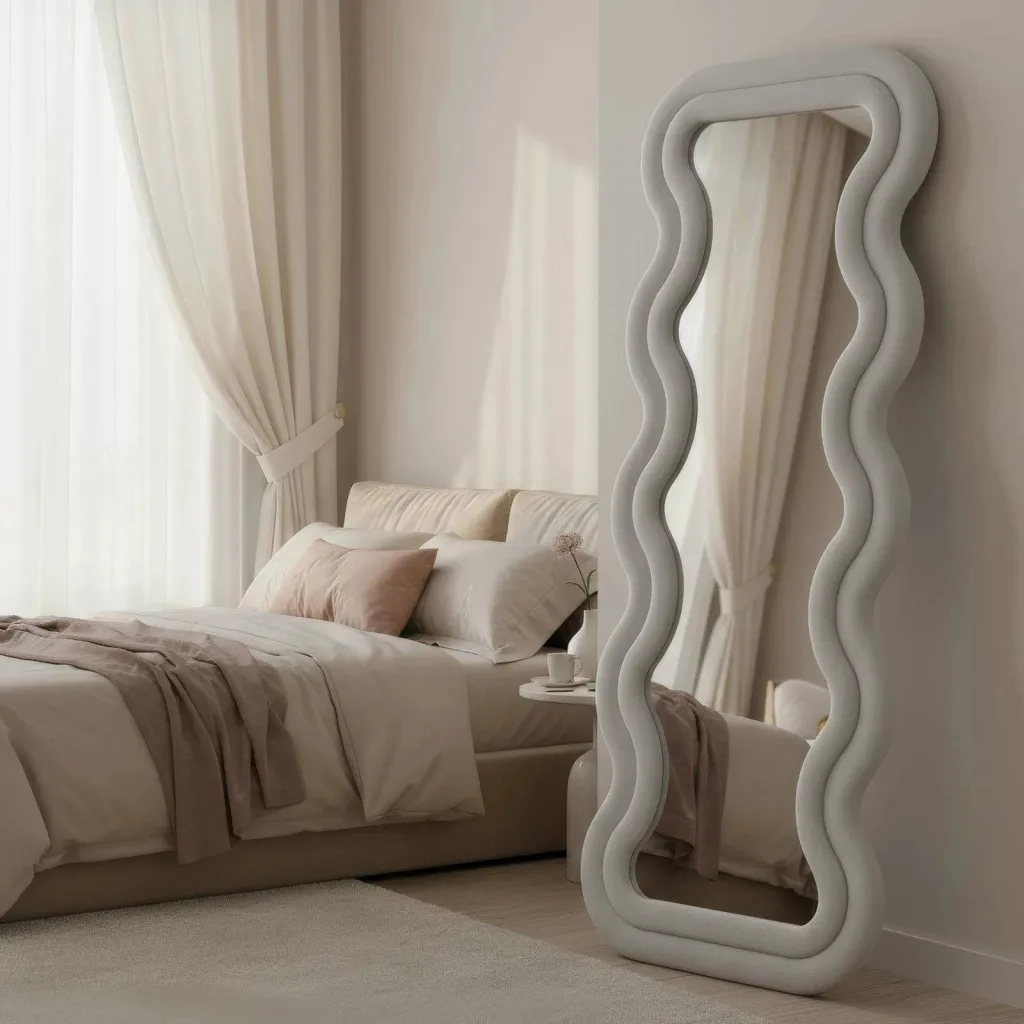 Pasqyrë Cheval Mundo, krem, Skye Decor, 65x170cm - 3
