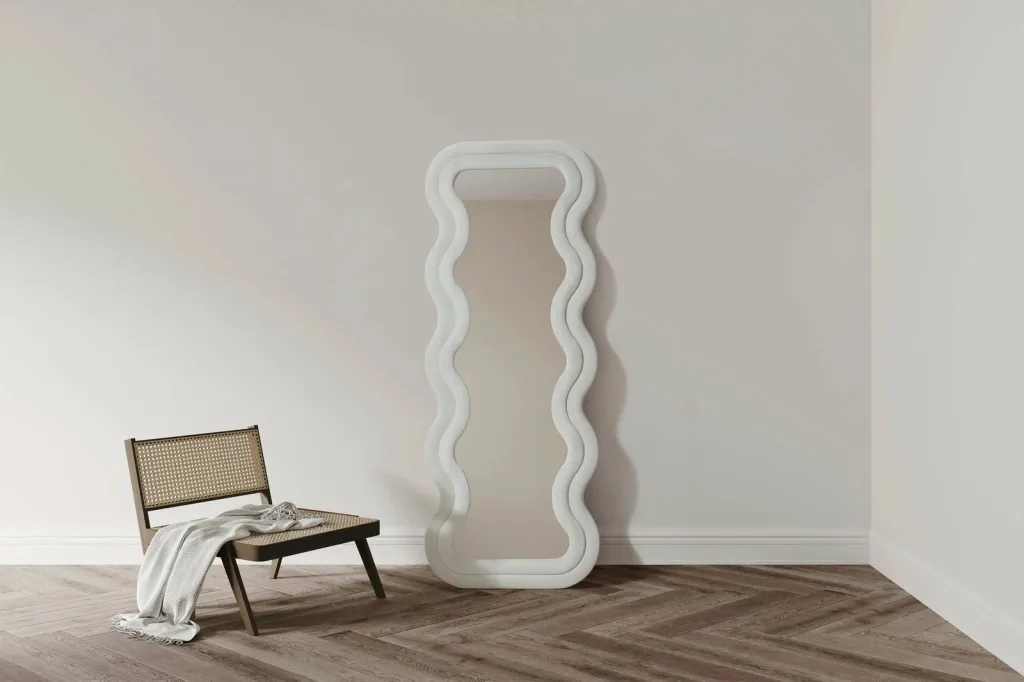 Pasqyrë Cheval Mundo, krem, Skye Decor, 65x170cm - 4