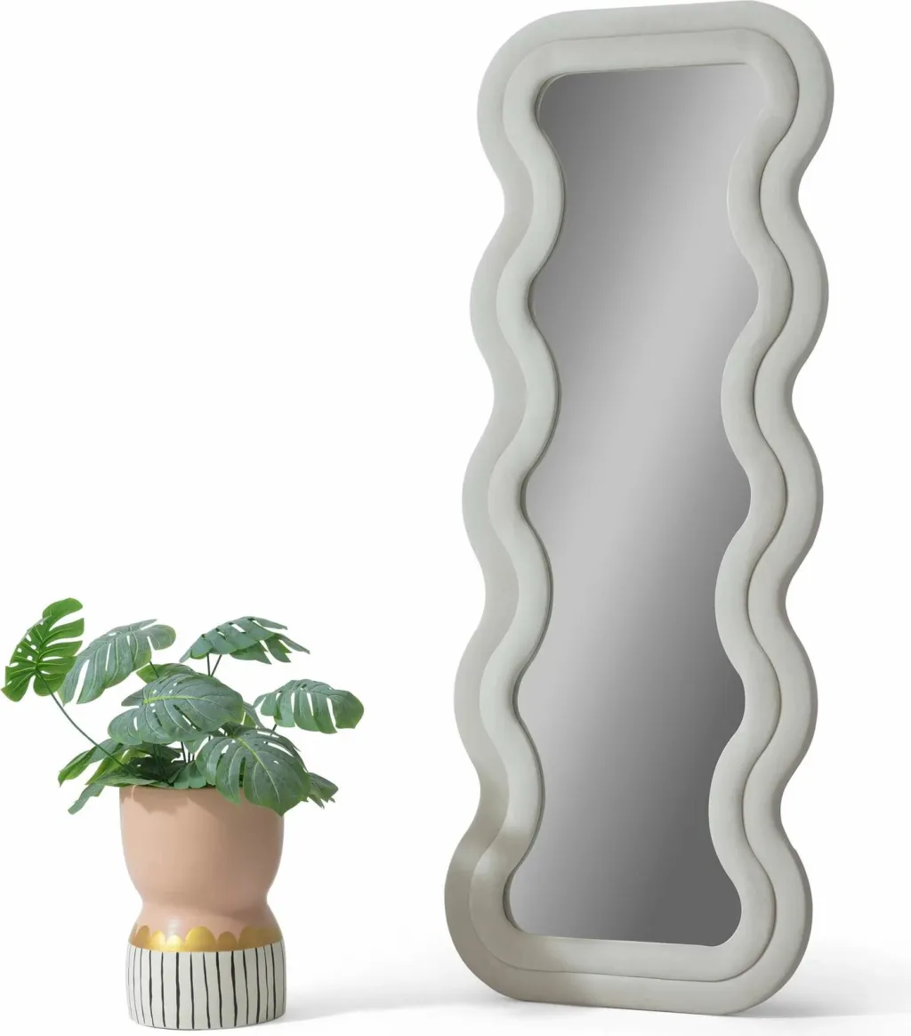 Pasqyrë Cheval Mundo, krem, Skye Decor, 65x170cm - 5