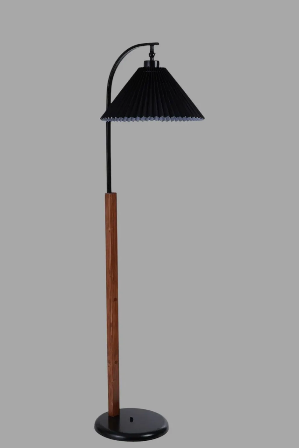Llambë dyshemeje Opviq, e zezë dhe arre, 8953-2, 150cm - 3