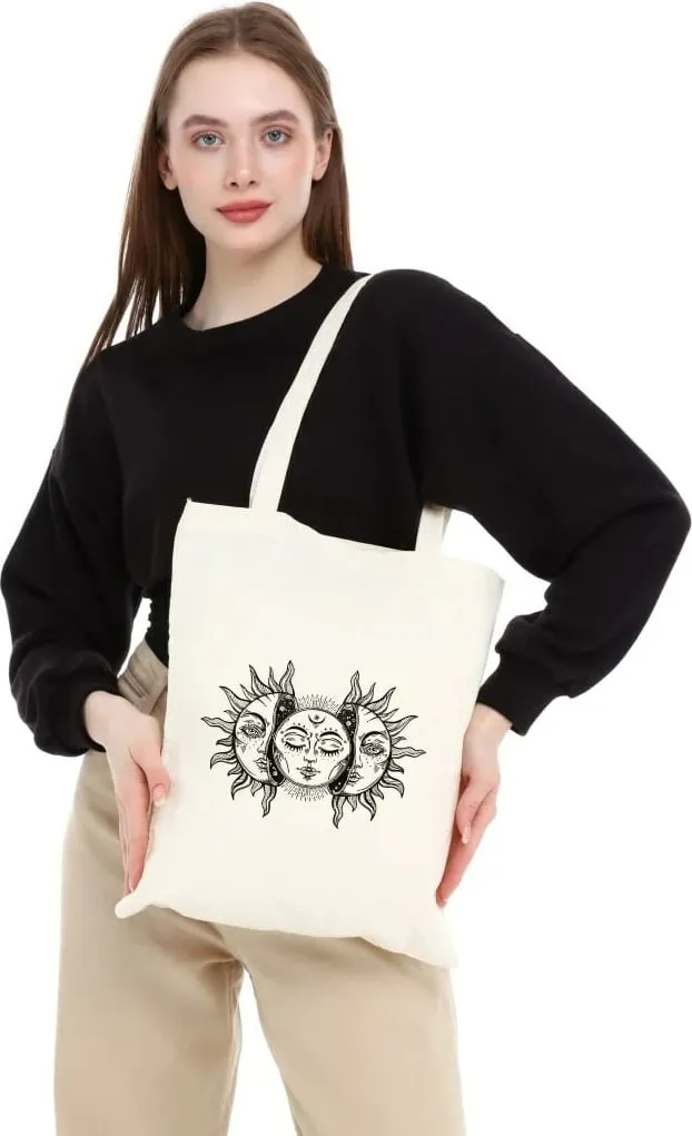 Torbë Tote Zoozie Bags, krem, 0366 - 3