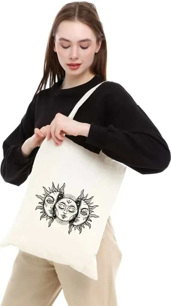 Torbë Tote Zoozie Bags, krem, 0366 - 4