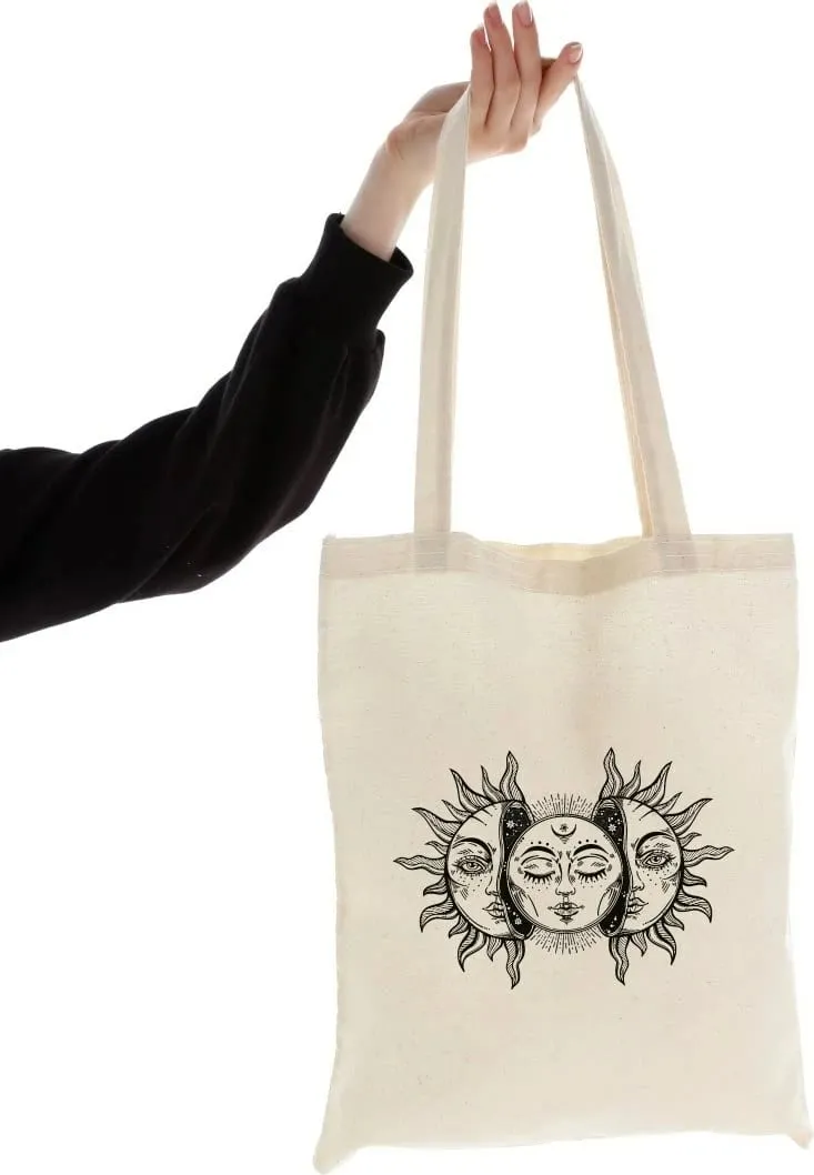 Torbë Tote Zoozie Bags, krem, 0366 - 6