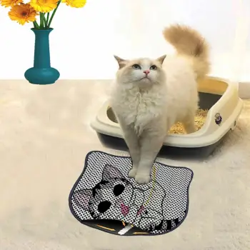 Tapet për rërë mace, shumëngjyrësh, Paws & Whiskers, Kdkafa0138, 40x50cm