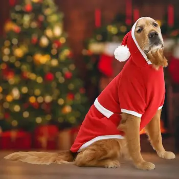 Hudi për qen, e kuqe, Paws & Whiskers, Christmassweat