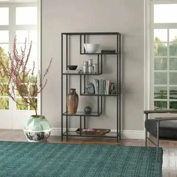 Raft librash Skye Decor, By-30, i zi, xham transparent