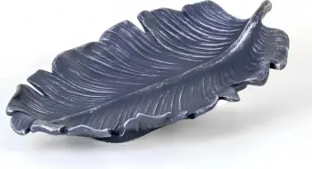 Objekt dekorativ Evila Originals, ngjyrë e kaltër, CY0317, 42x5x21cm