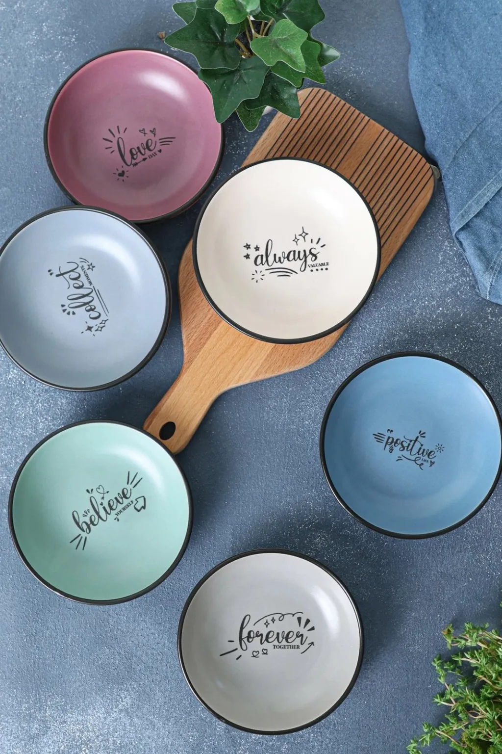Set tasash për salcë (6 copë), Hermia Concept, X00017459 - 1
