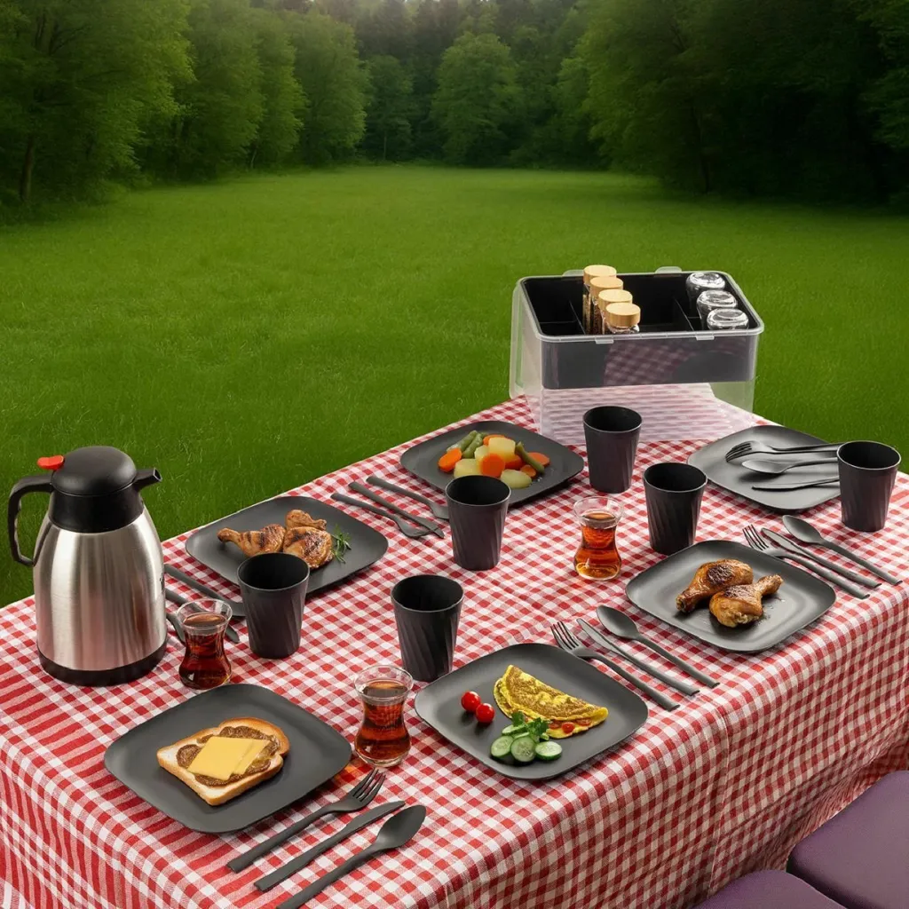Set pikniku Hermia Concept, Dp-71, anthracite, 6 pjesë - 1