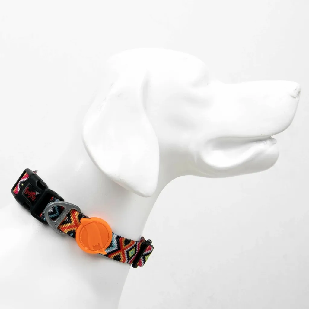 Qafore për qen, shumëngjyrëshe, etnike, Paws & Whiskers - 1