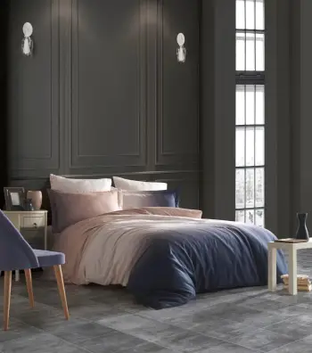 Set mbulesë jorgani dopio satin, Aurora, L'essentiel