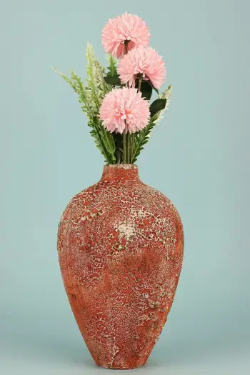 Vazo dekorative prej qeramike, shumëngjyrëshe, Evila Originals, YL742, 15x24cm