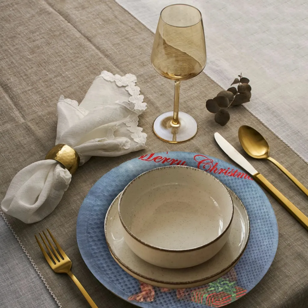 Set nënshtrues tavoline Hermia Concept, shumëngjyrësh, 2962Supla, 4 copë - 3