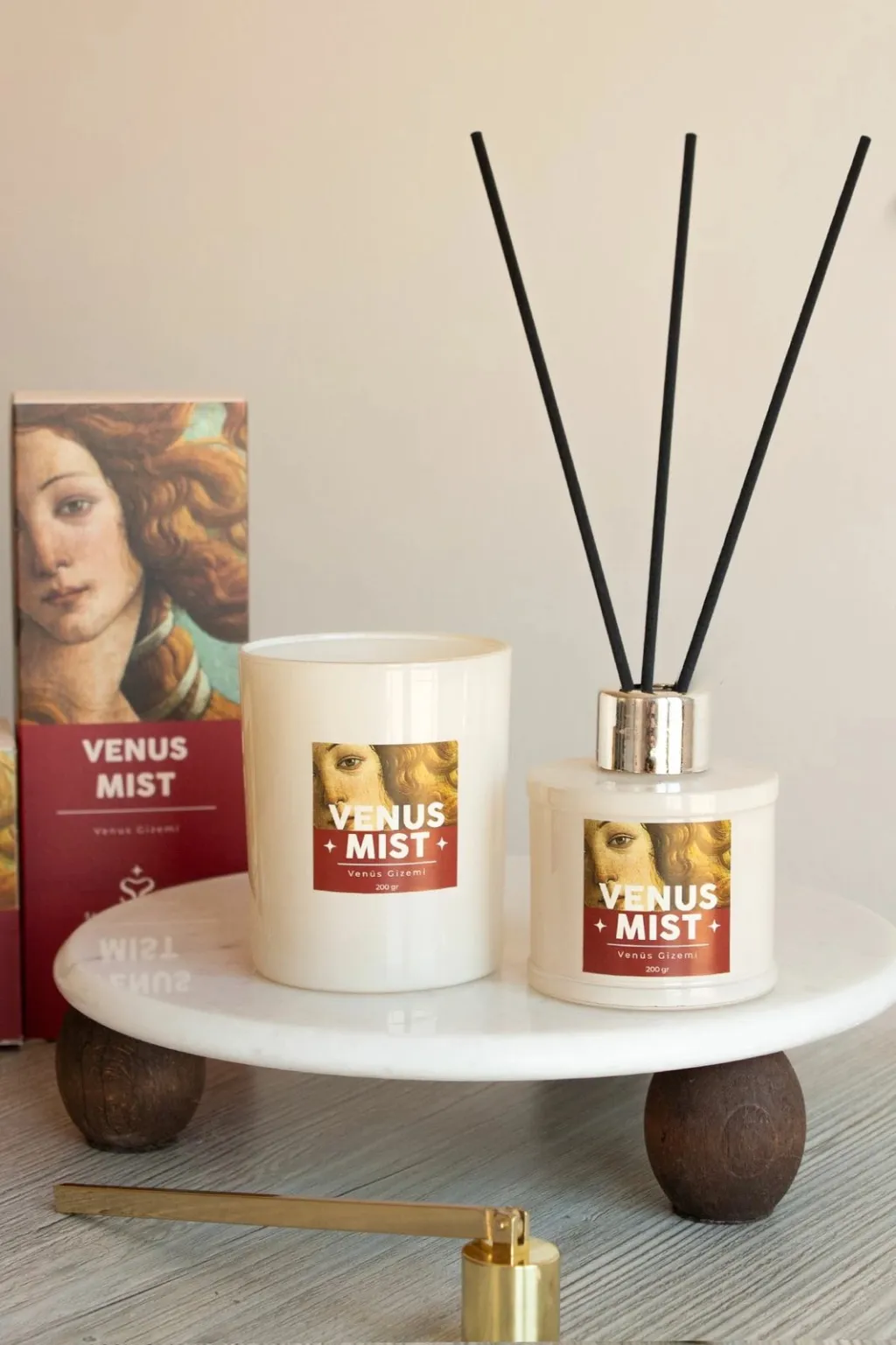 Set qirinjsh (3 copë), Evila Originals, Venus Mist - 2