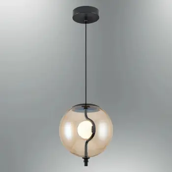 Llambë tavani Opviq, ngjyrë amber, 2831-K-12