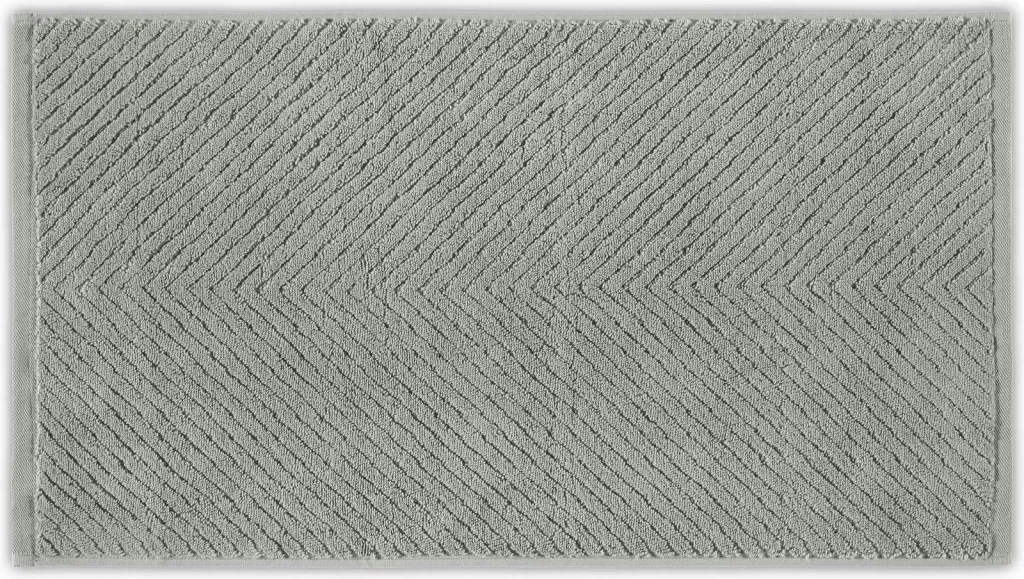 Peshqir banje Mijolnir, model Chevron, ngjyrë gri - 1