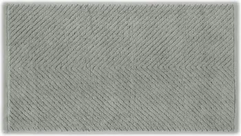 Peshqir banje Mijolnir, model Chevron, ngjyrë gri