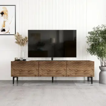 Komodë TV Skye Decor, ngjyrë arre, Felix