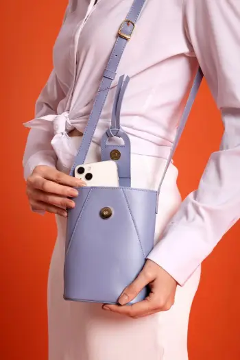 Çantë supi Zoozie Bags, Baku, ngjyrë baby blue