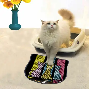 Tapet për rërë mace, shumëngjyrësh, Paws & Whiskers, Kdkafa0005, 40x50cm