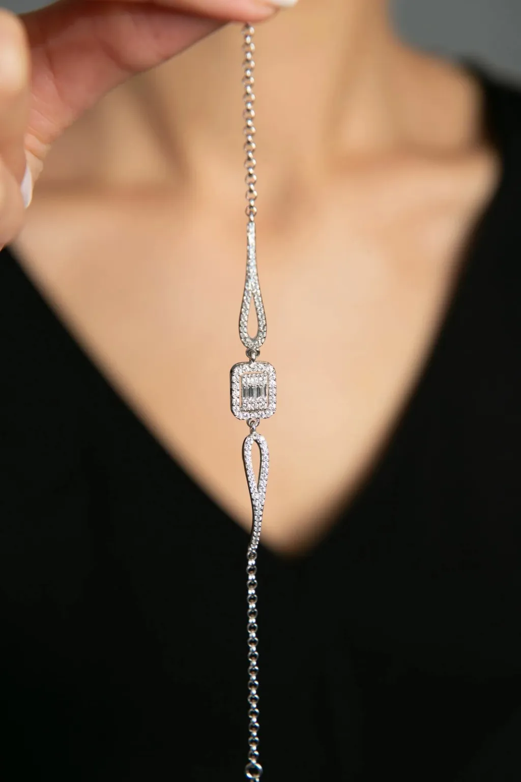 Byzylyk argjendi Elika Silver, ELKMD50058 - 3